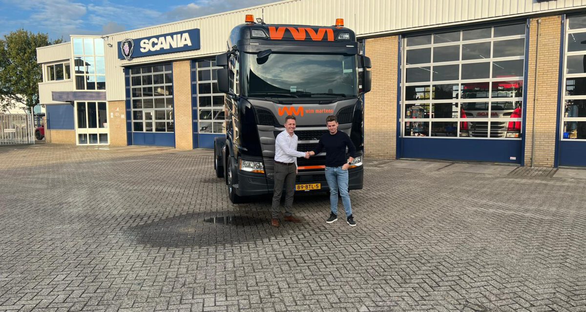 Nieuwe Scania R410 voor Wim Martens Logistics