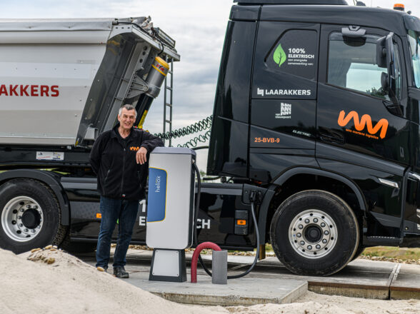 Interview met Martin Peters, chauffeur van de eerste elektrische vrachtwagen bij Wim Martens Logistics